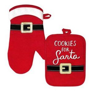 Santa Oven Mitt/Potholder